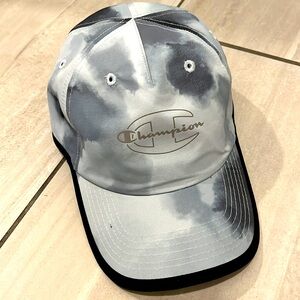 Champion Hat Blue Gray